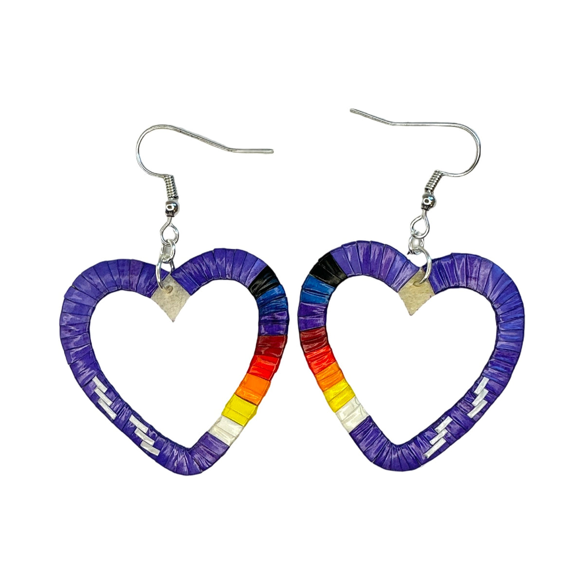 MirRC Quill Heart Earrings