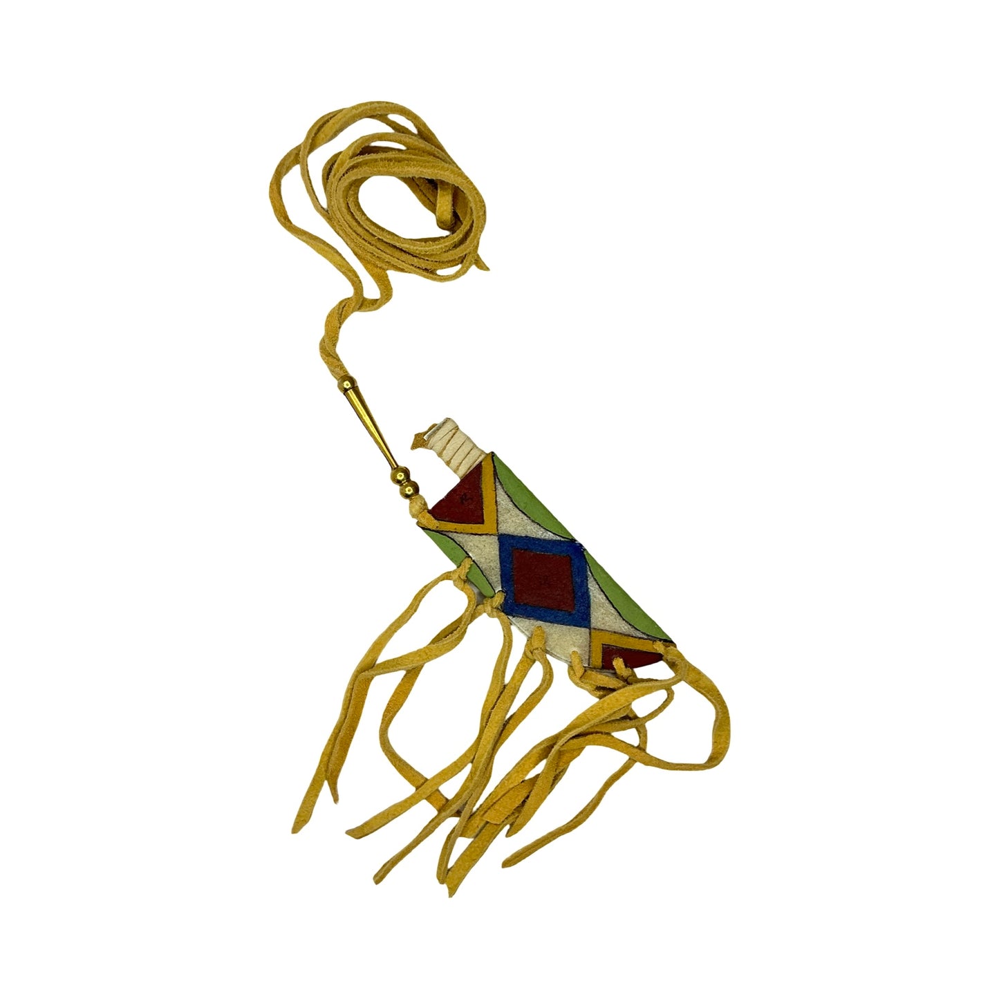 JE Parfleche Knife in Sheath Necklace