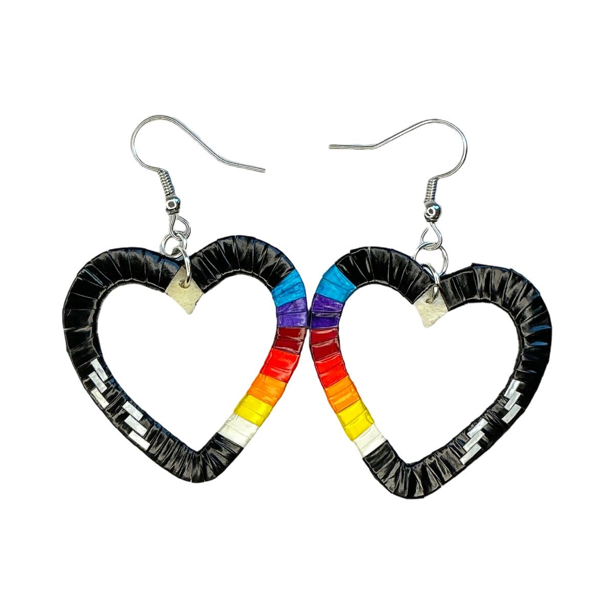 MirRC Quill Heart Earrings