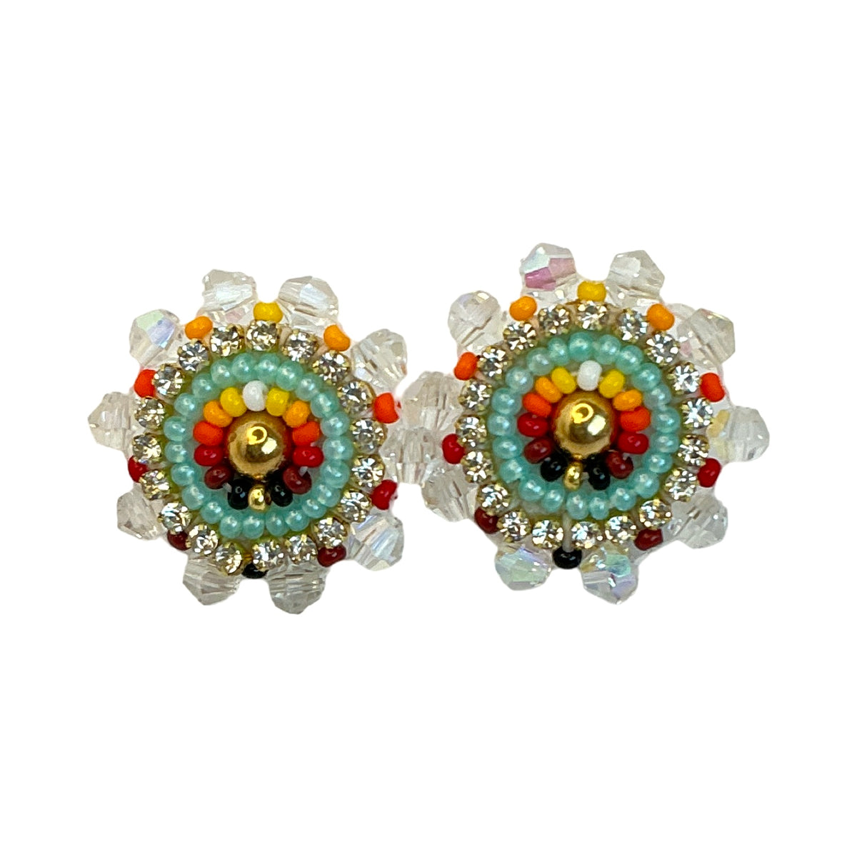 BBB Small Beaded Earrings