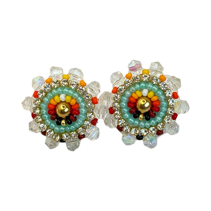 BBB Small Beaded Earrings