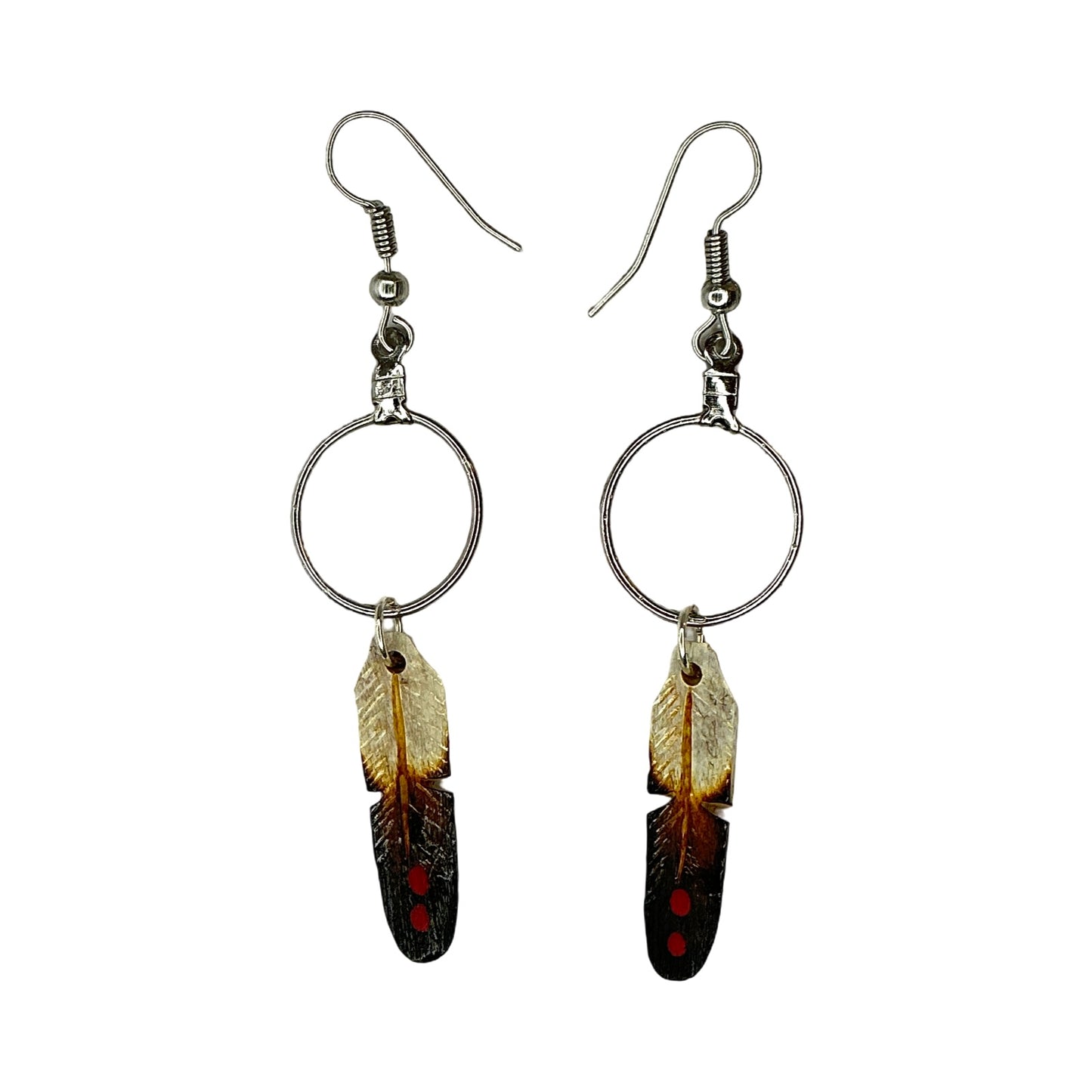 DYH Painted Feather Earrings v2