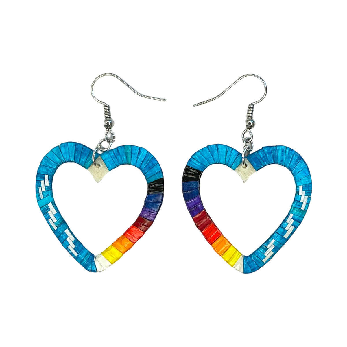 MirRC Quill Heart Earrings