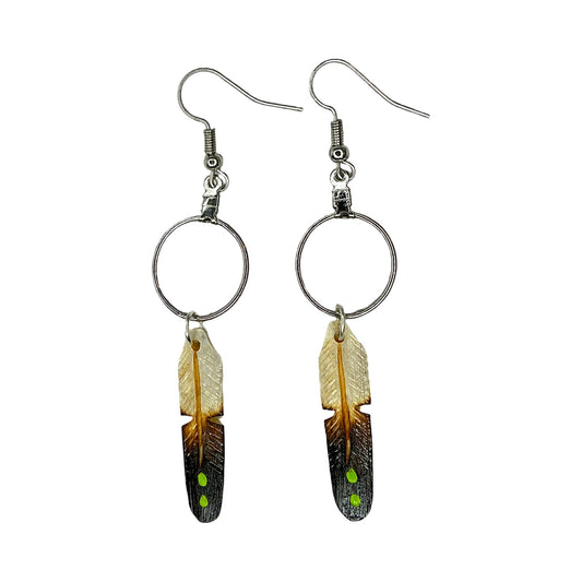 DYH Painted Feather Earrings v2