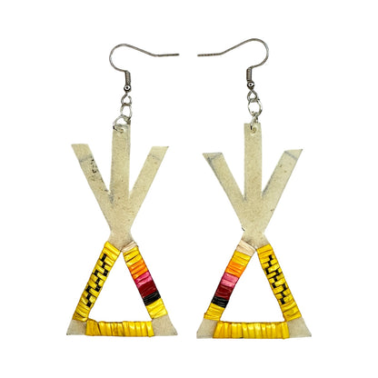 GRC Quill Tipi Earrings