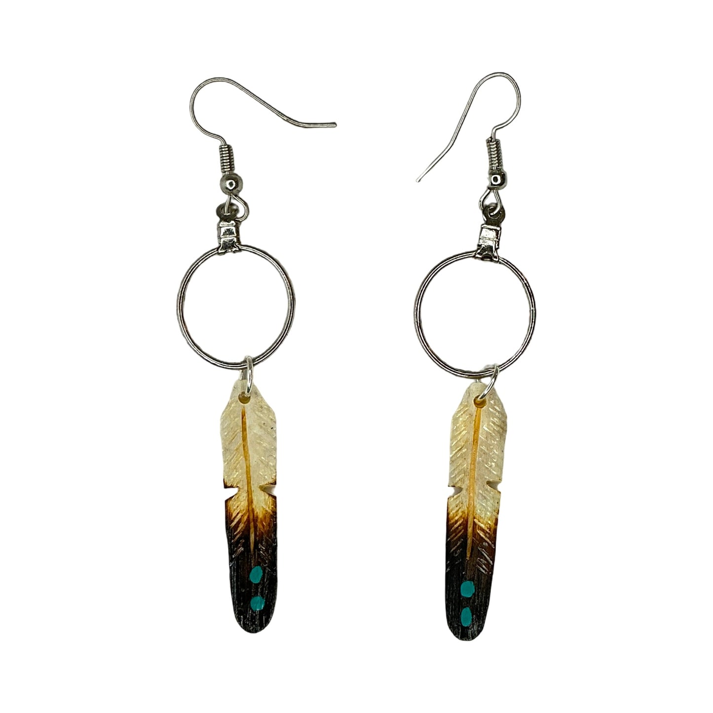 DYH Painted Feather Earrings v2