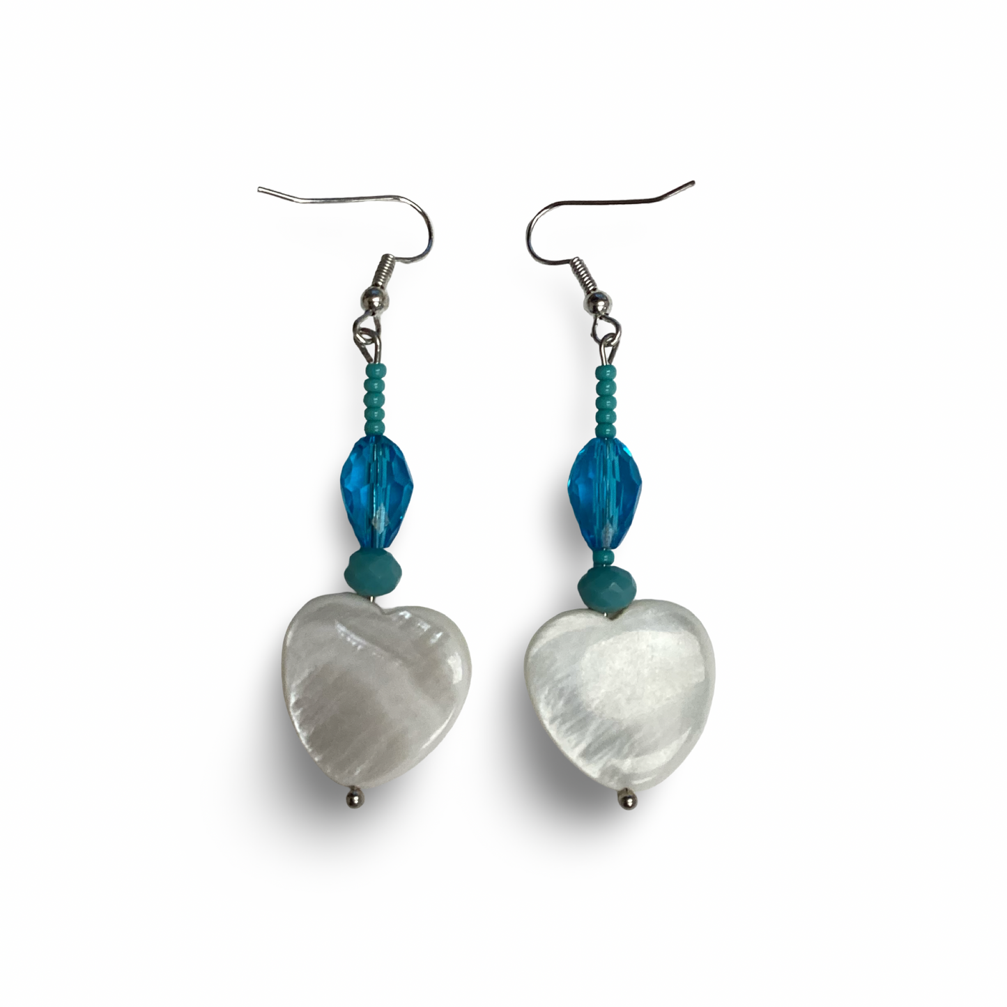 RBE Nacre Heart Earrings