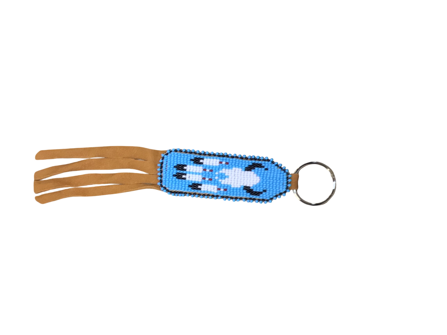 ABE Beaded Keyring