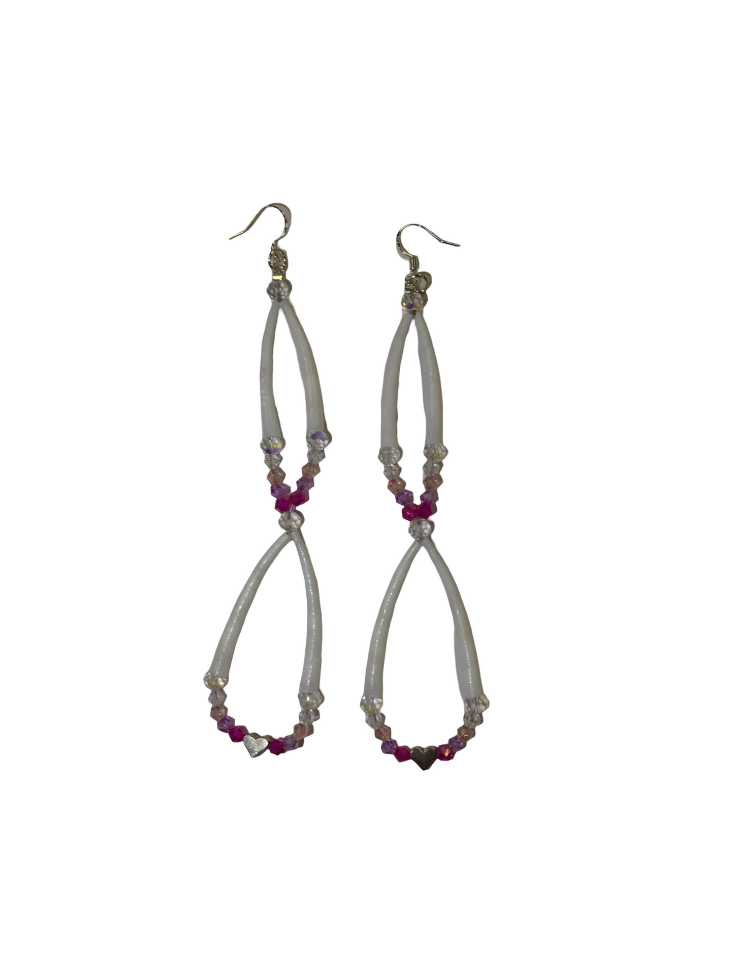 MH 2 Tier Dentalium Loop Earrings
