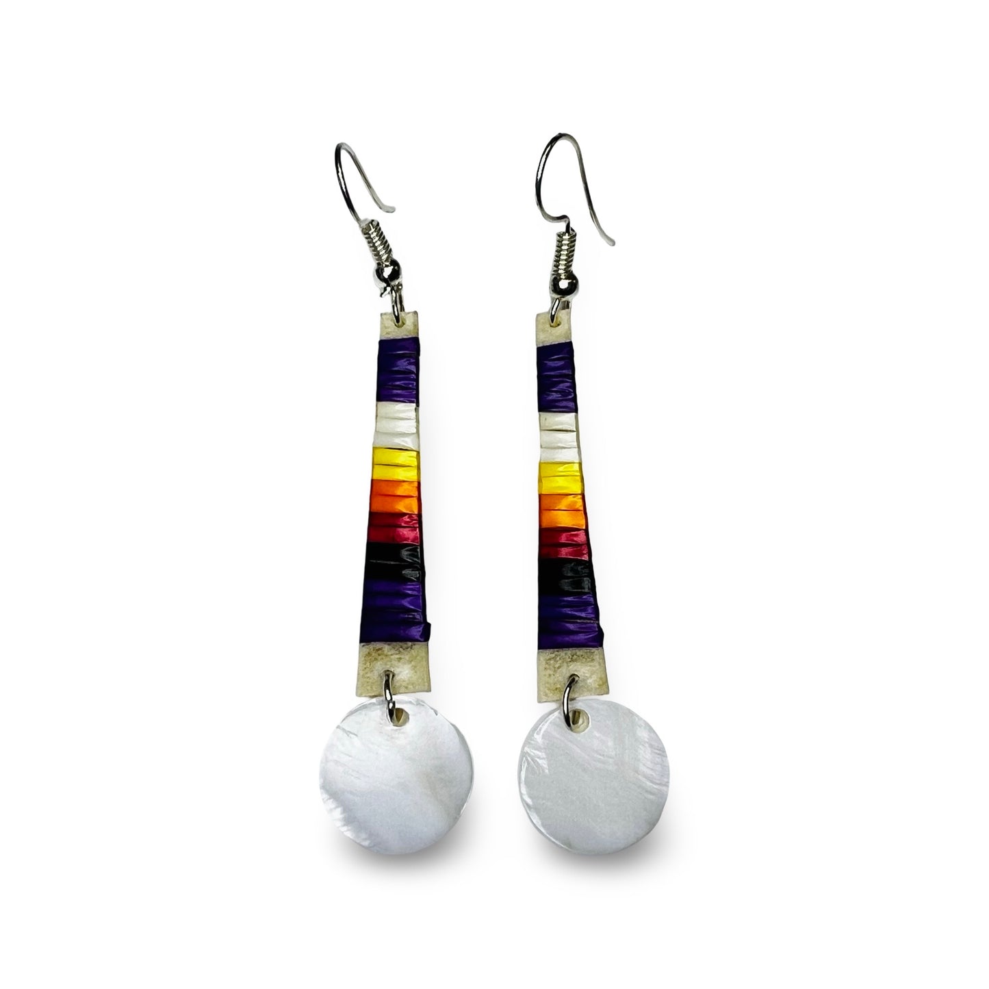 TRC Quill & Abalone Earrings