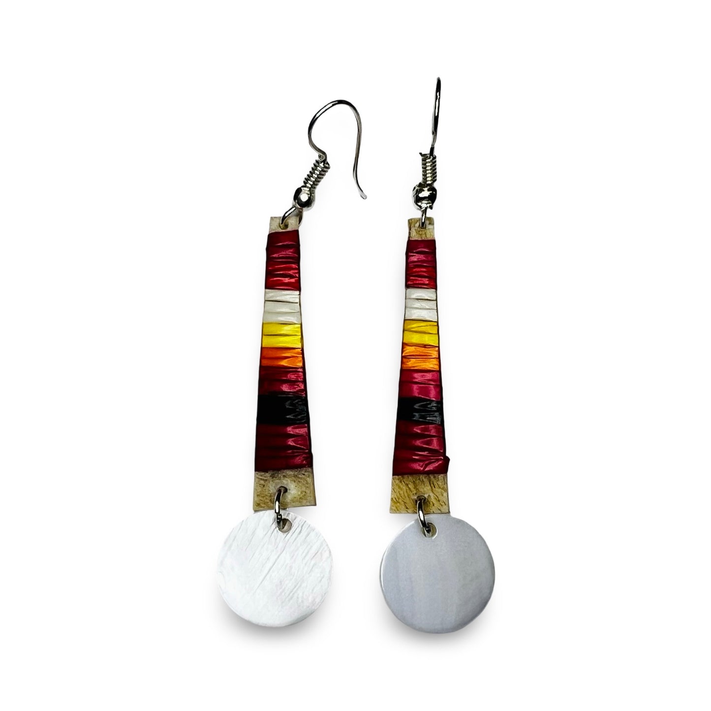 TRC Quill & Abalone Earrings