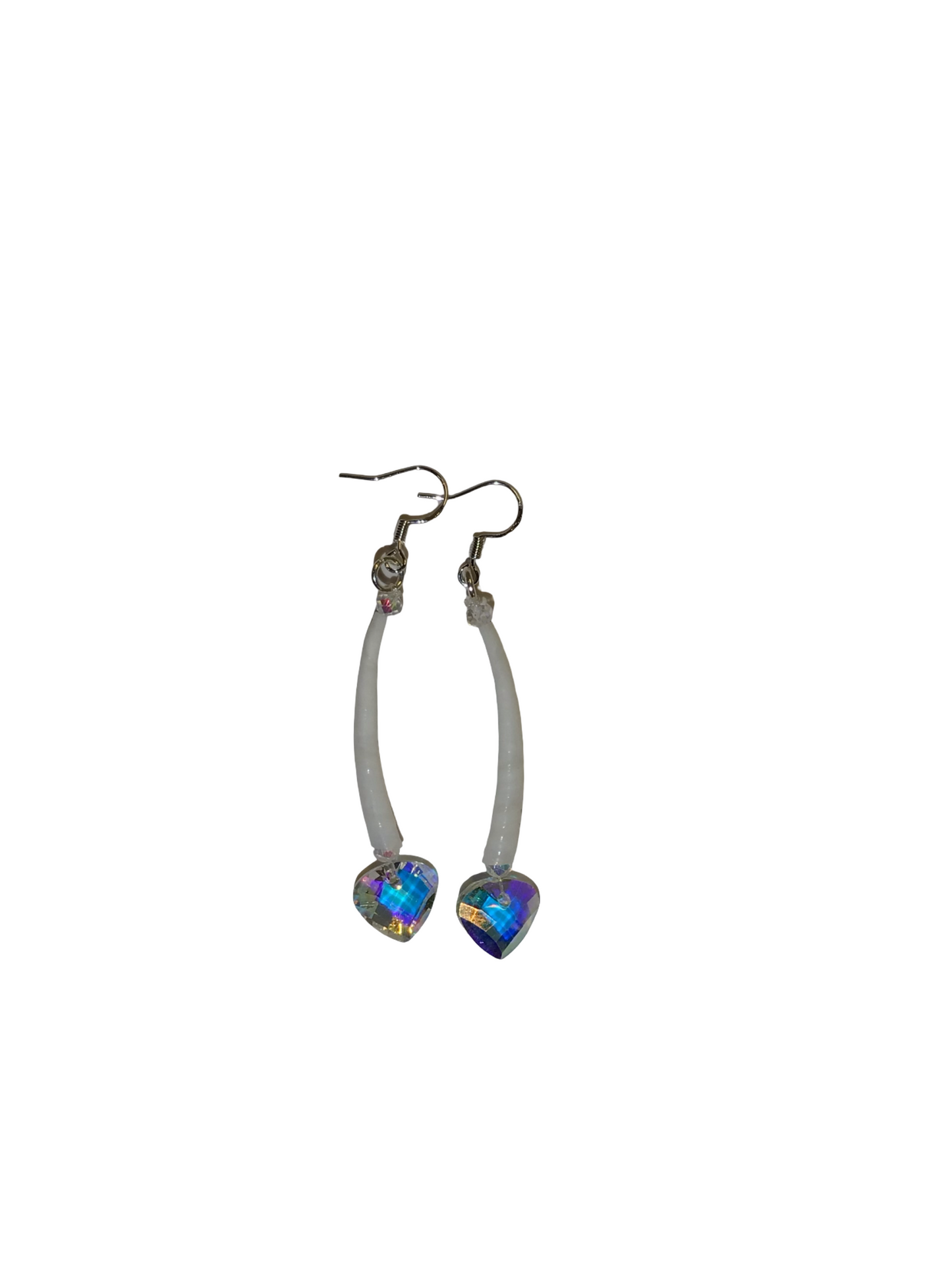 MH Single Dentalium Shell Earrings