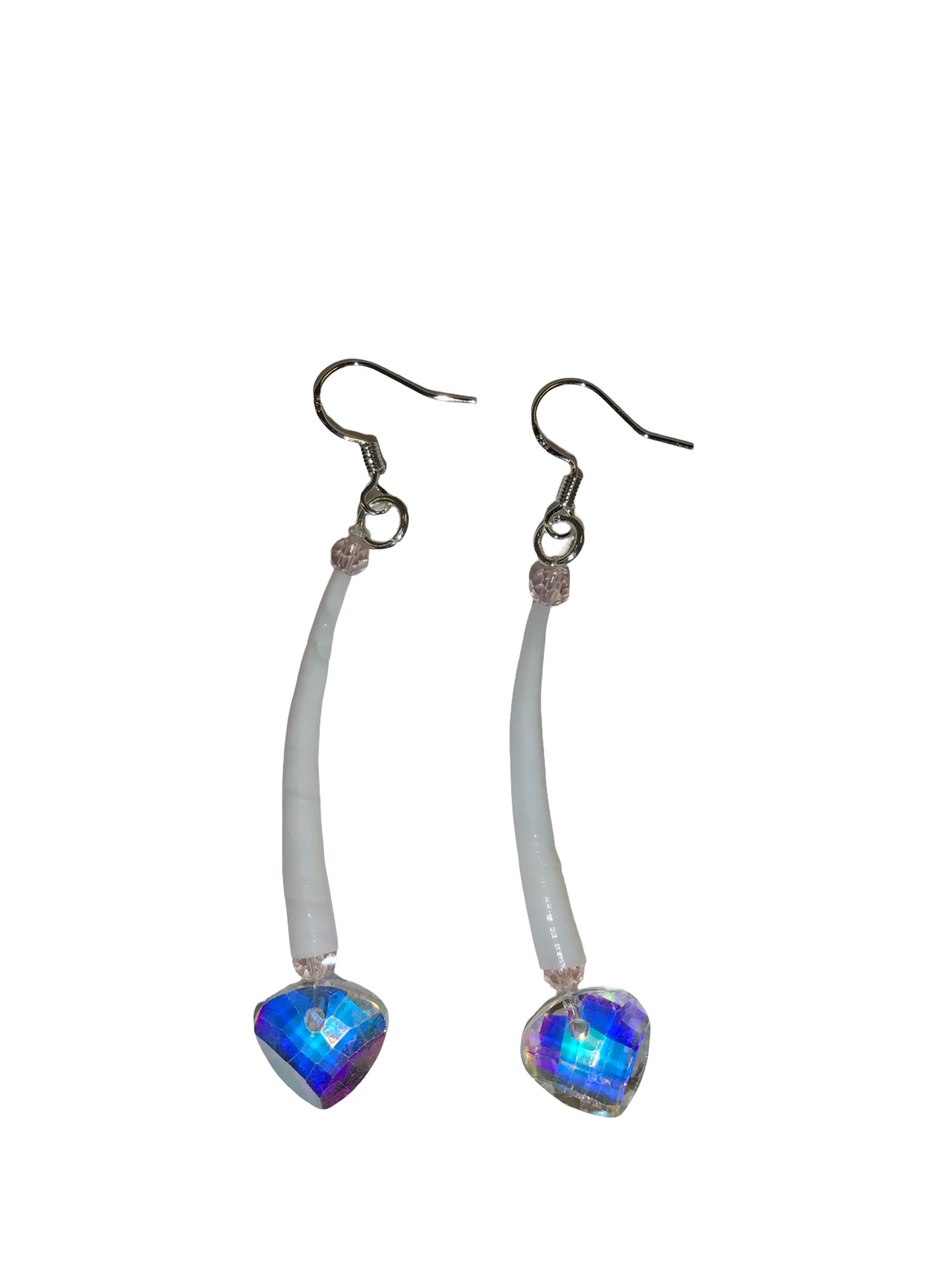 MH Single Dentalium Shell Earrings