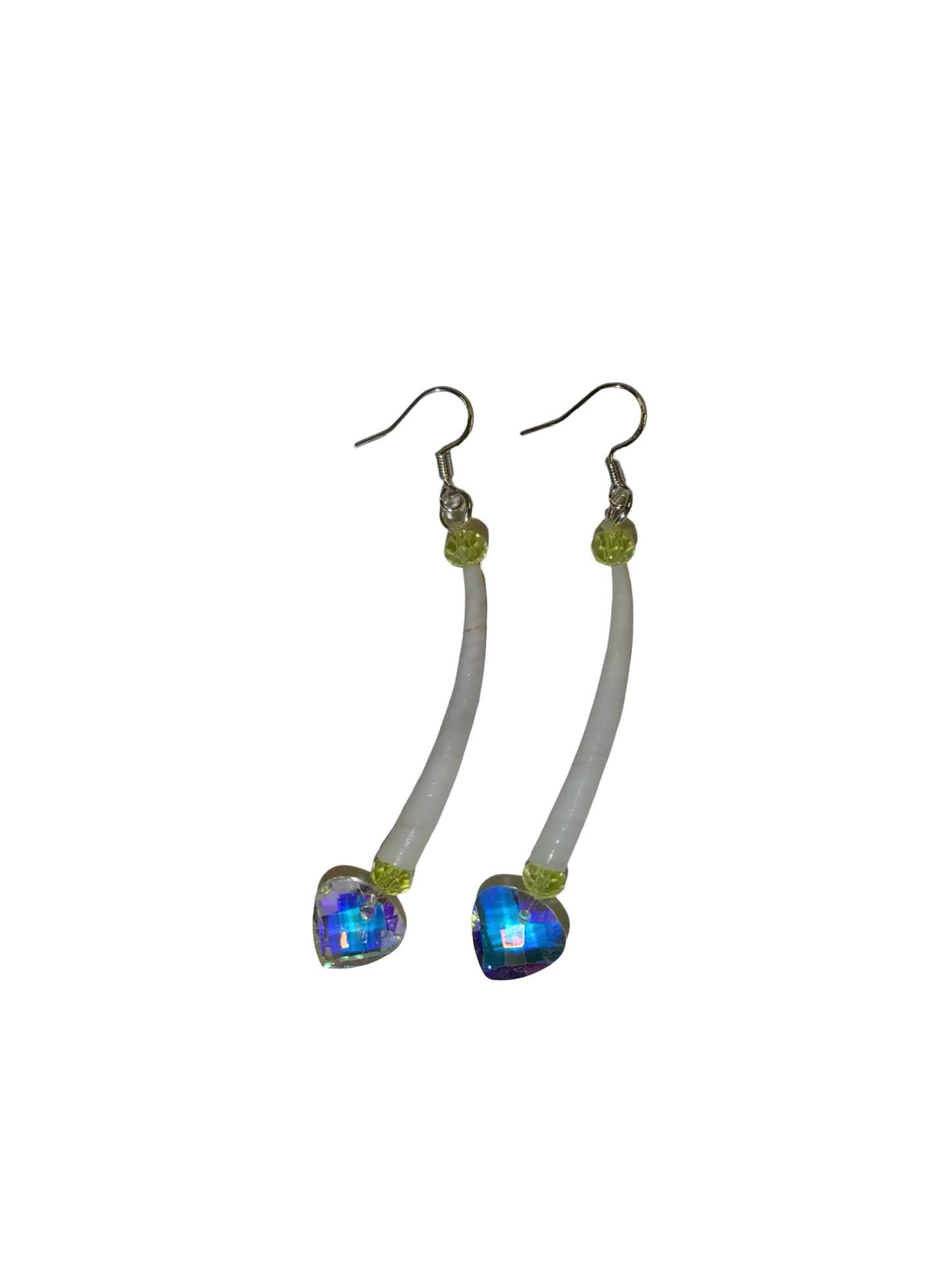 MH Single Dentalium Shell Earrings