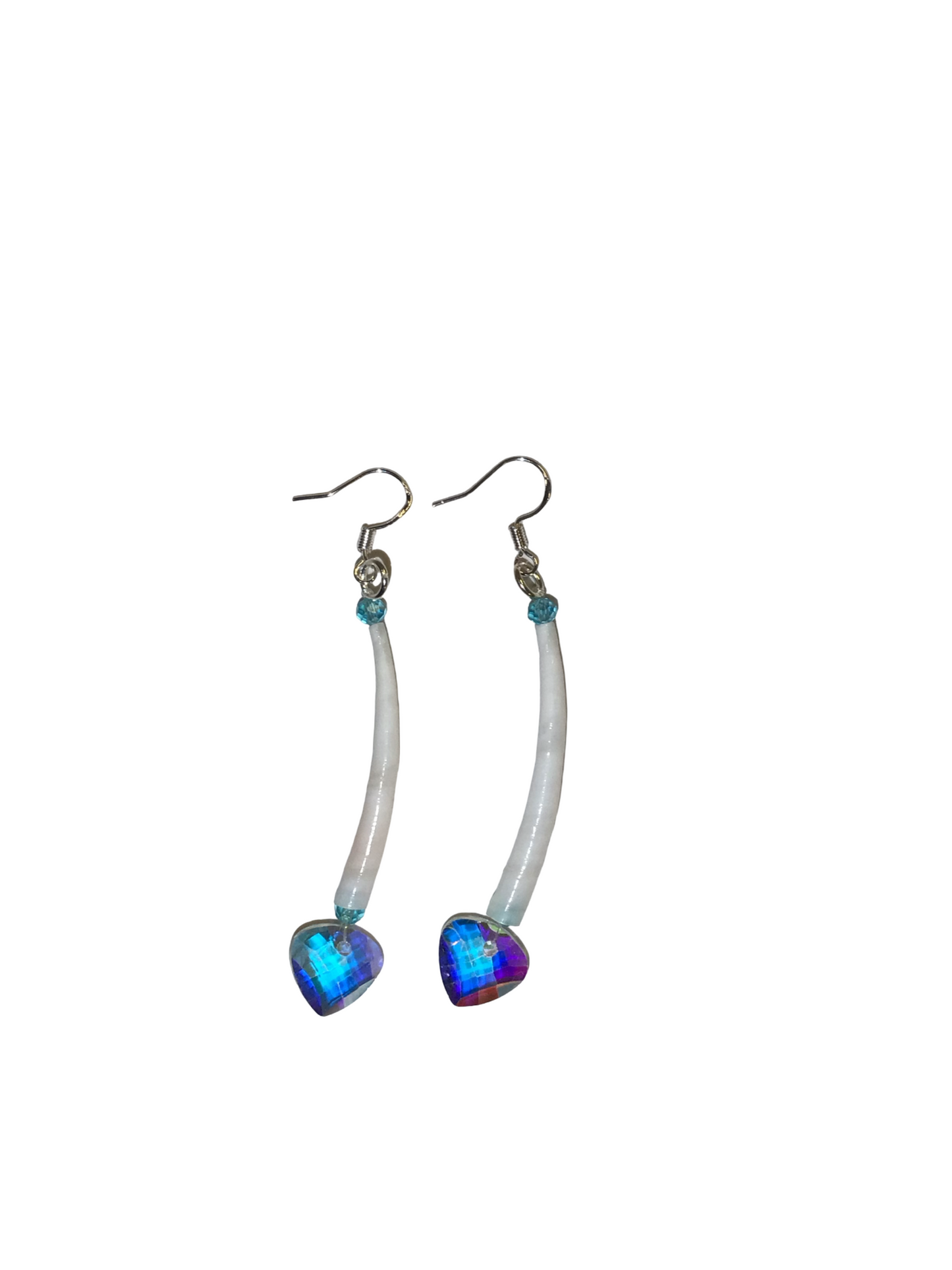 MH Single Dentalium Shell Earrings