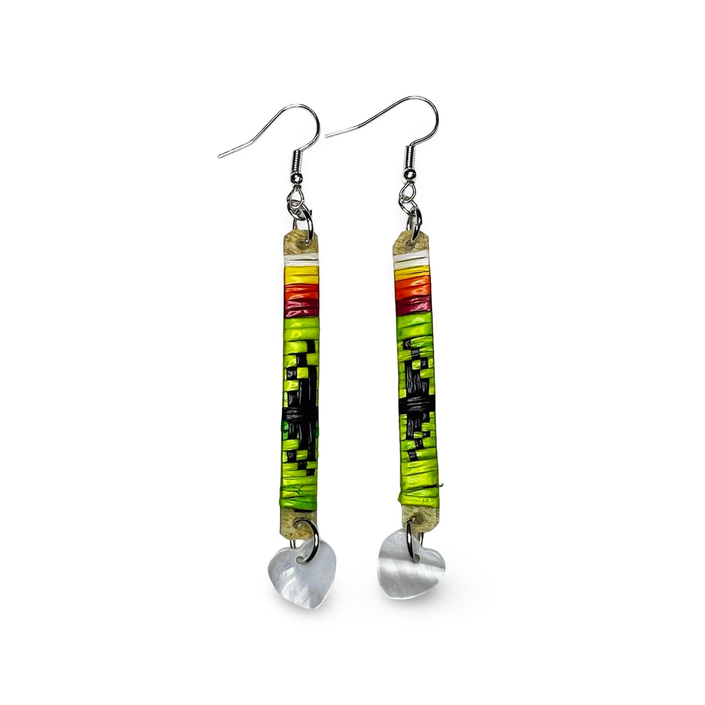 BC Long Quill Slat Earrings