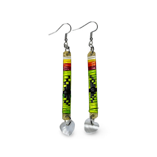BC Long Quill Slat Earrings