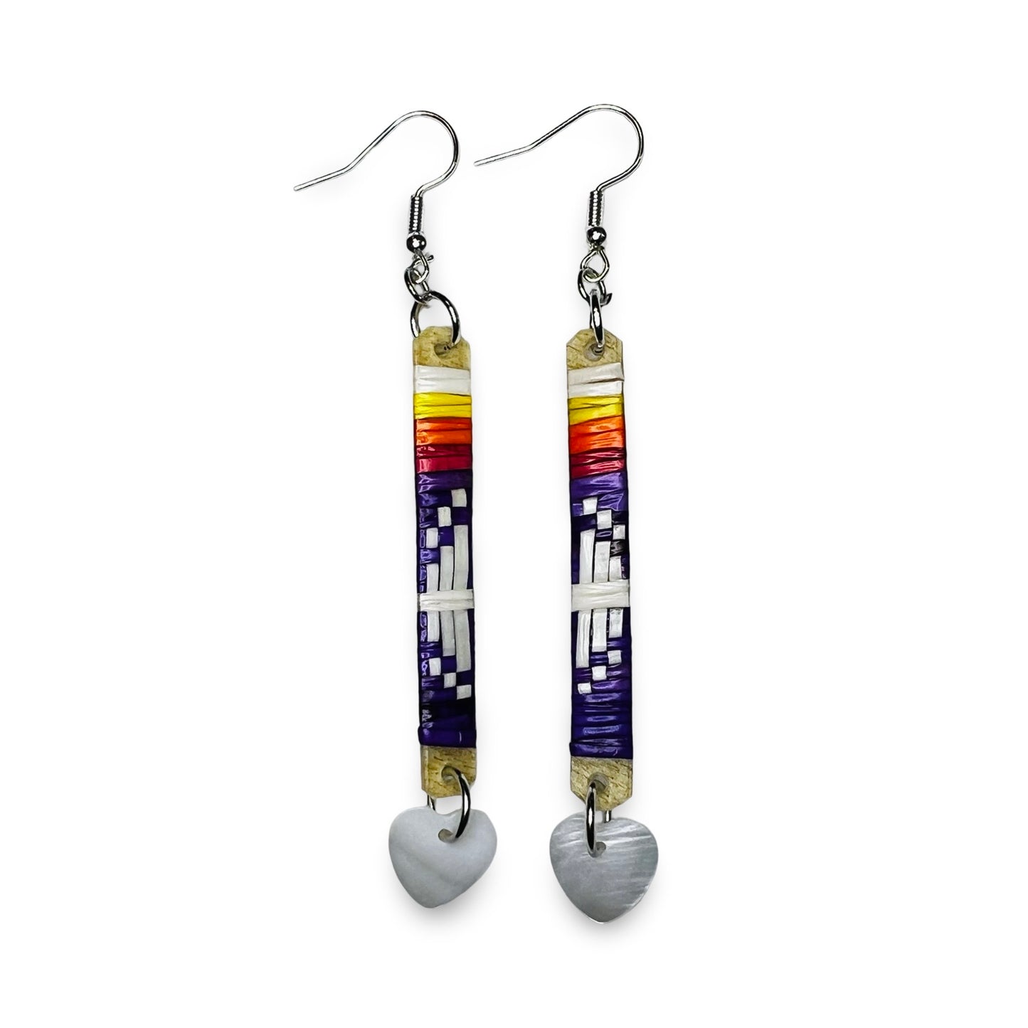 BC Long Quill Slat Earrings