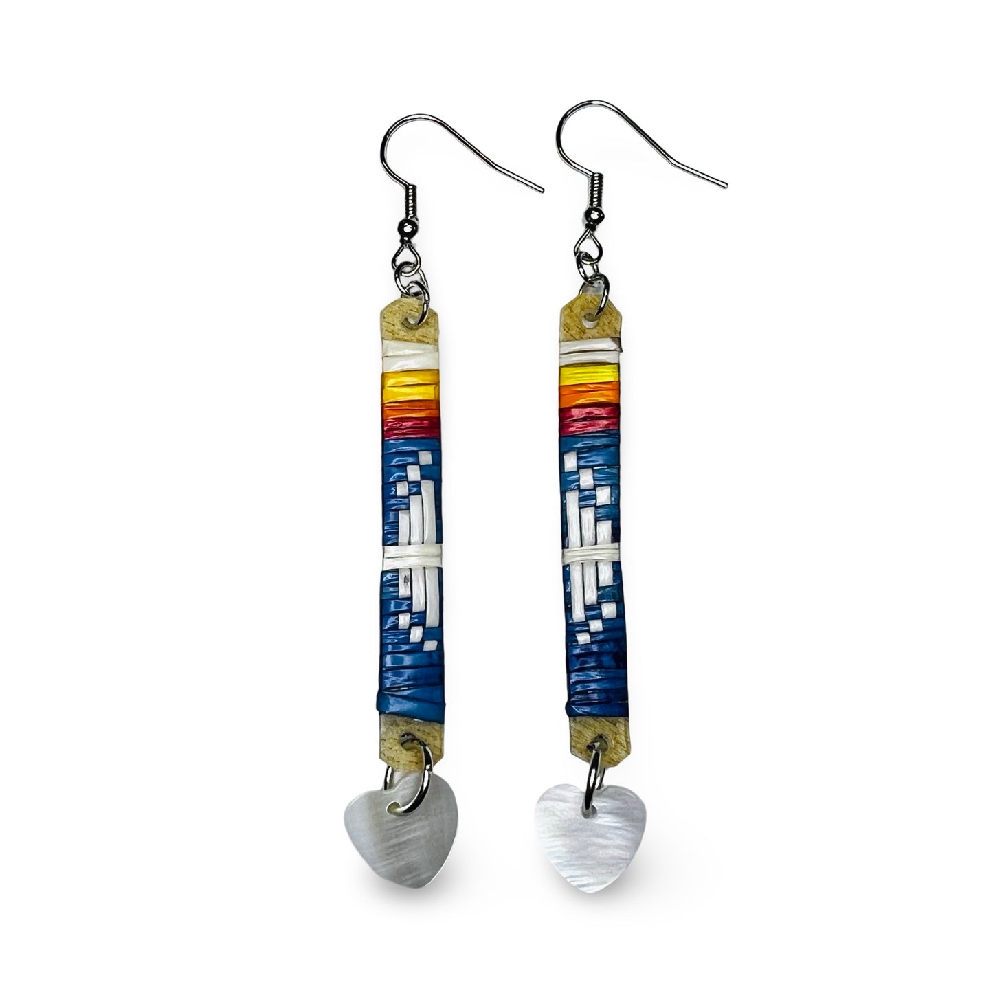 BC Long Quill Slat Earrings