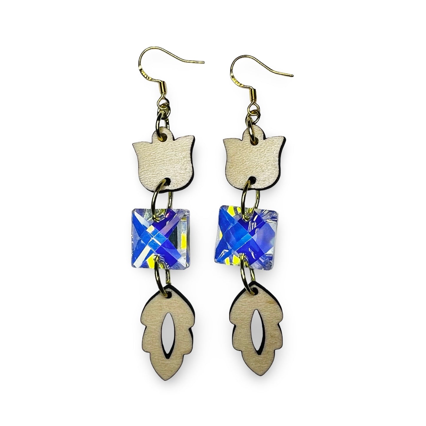 MH 3 Tier w/Gem Earrings