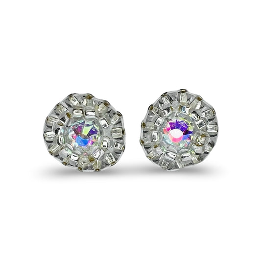 MH Mini Beaded Stud Earrings