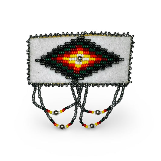 JO Beaded Barrettes w/ Fringe