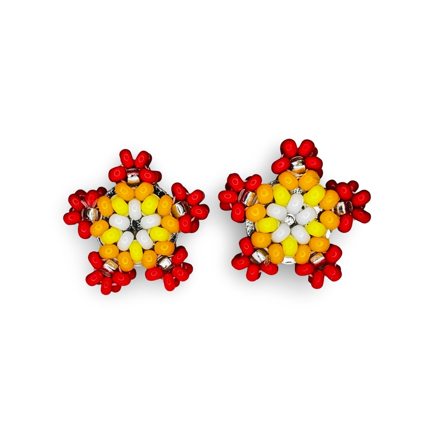 JR Large Star Stud Earrings