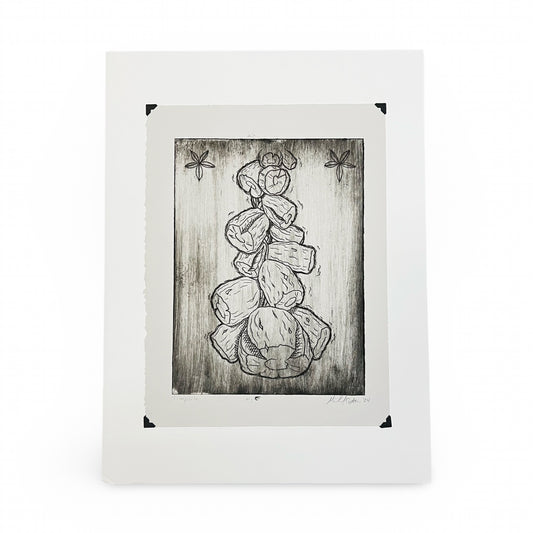 MP Timpsila Black & White Print