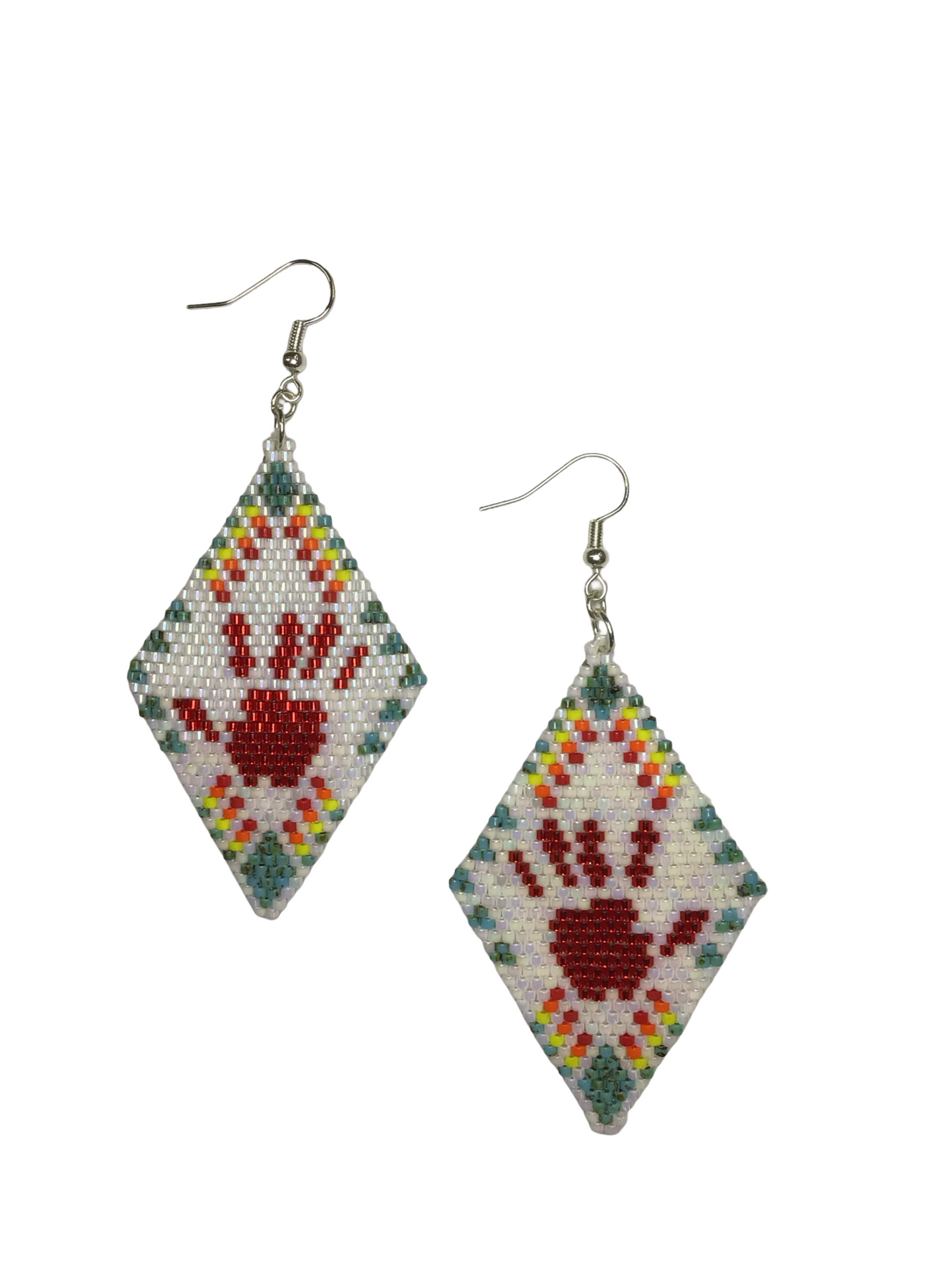 MirRC White MMIW Earrings