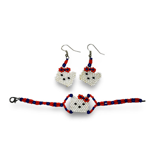 JO Beaded Jewelry Set