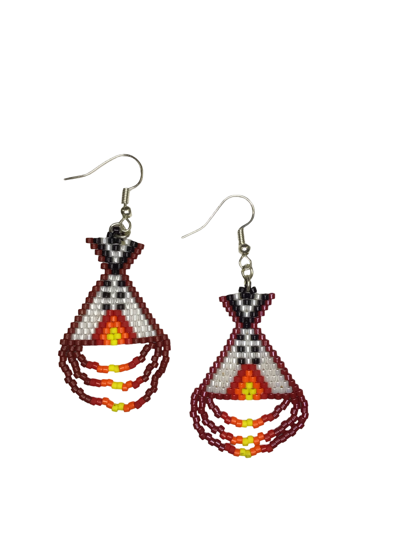 MirRC Beaded Tipi Earrings