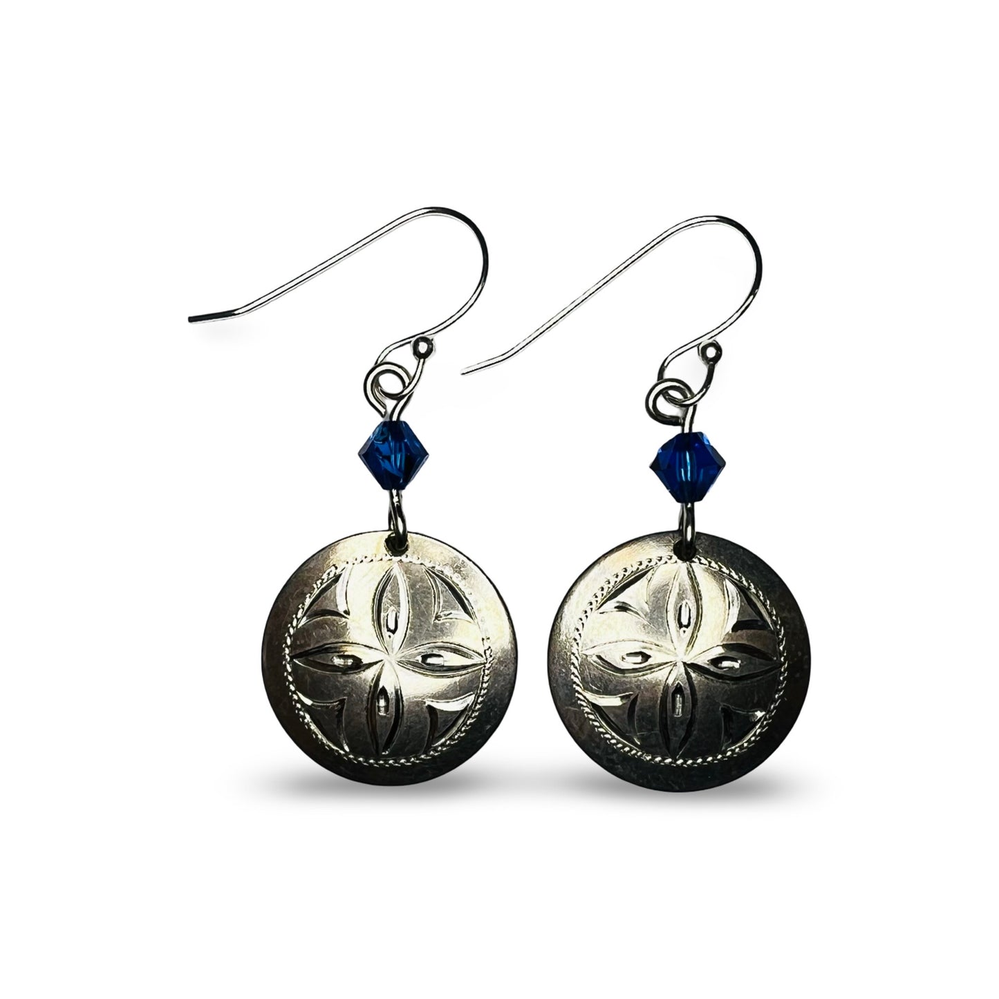 JGIC Single Silver Earrings