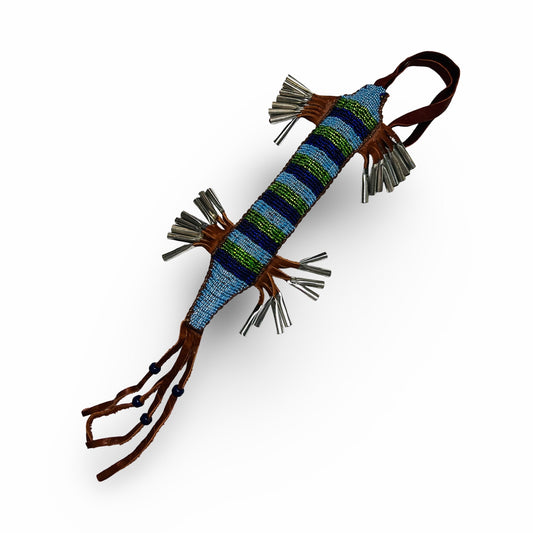 DZ Beaded Lizard Wall Hanging