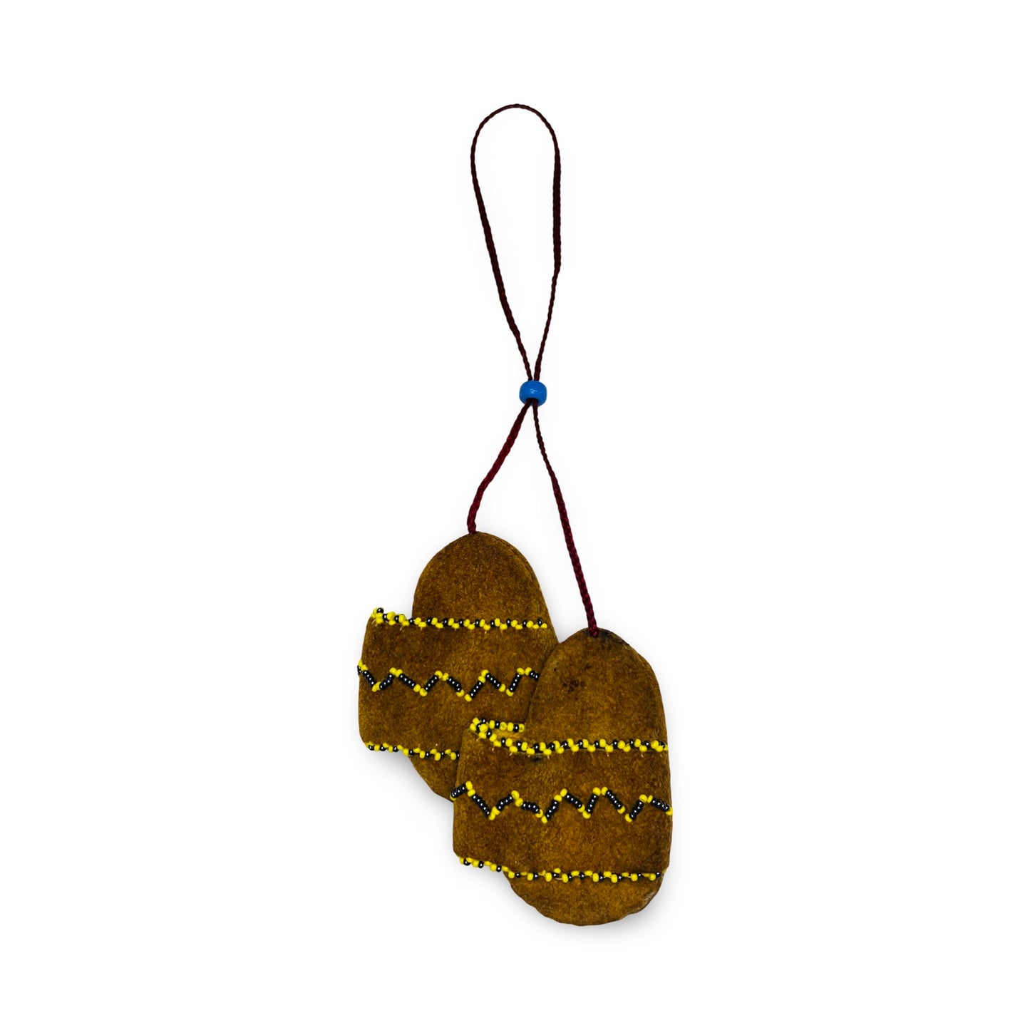 RY Beaded Moccasins Hanging