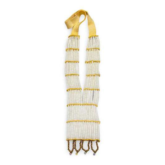 ST Gold Dentalium Breast Plate