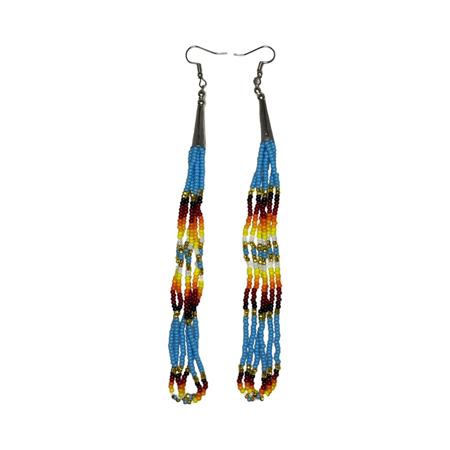 SBE Beaded Loop Earrings