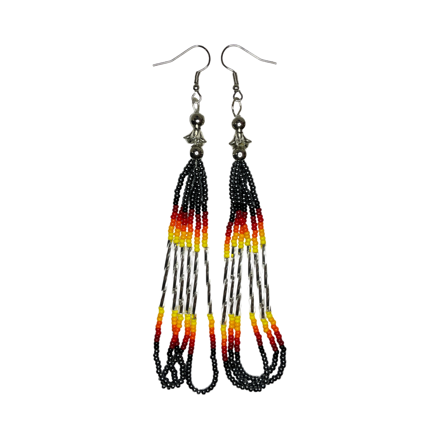 SBE Beaded Loop Earrings