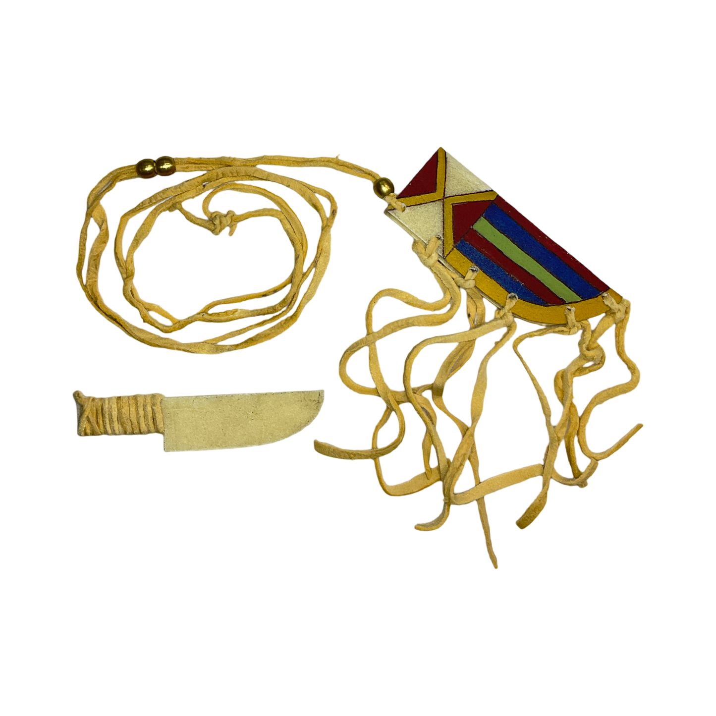 JE Parfleche Knife in Sheath Necklace