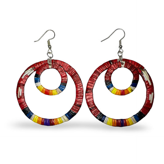 GRC Double Quill Earrings
