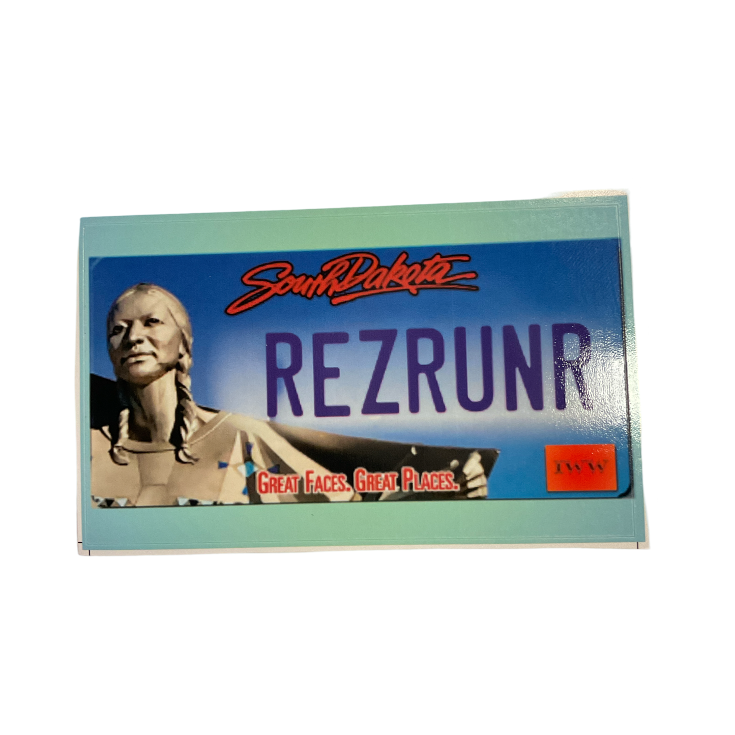 JD State Plate Stickers