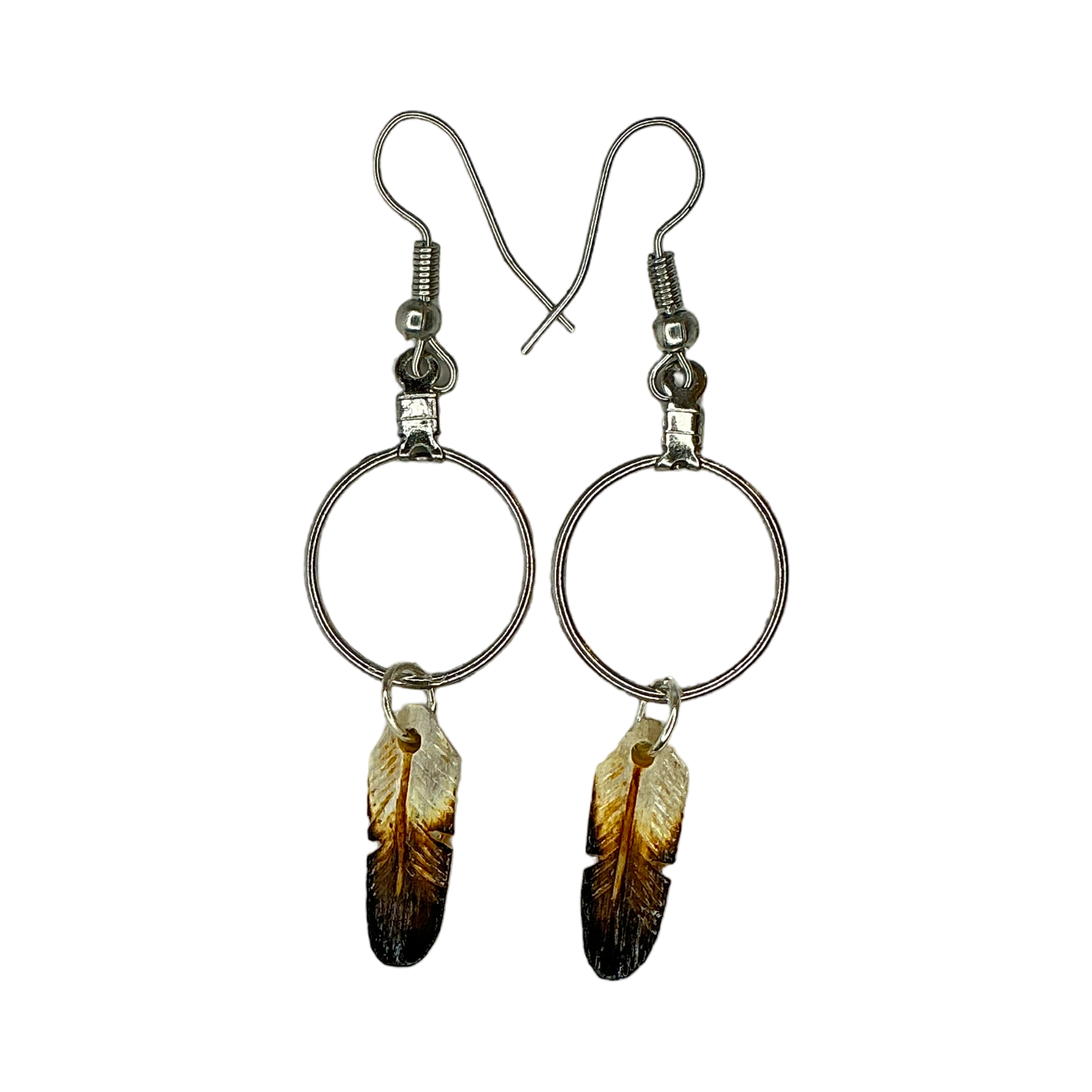 DYH Painted Feather Earrings v2