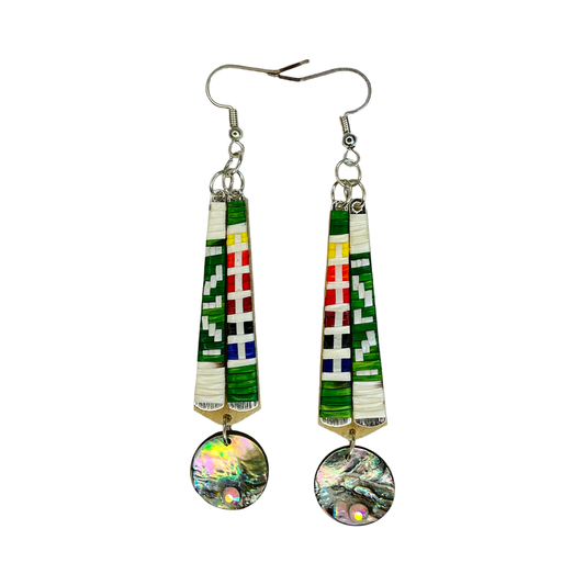 ARC Double Taper Quill Earrings