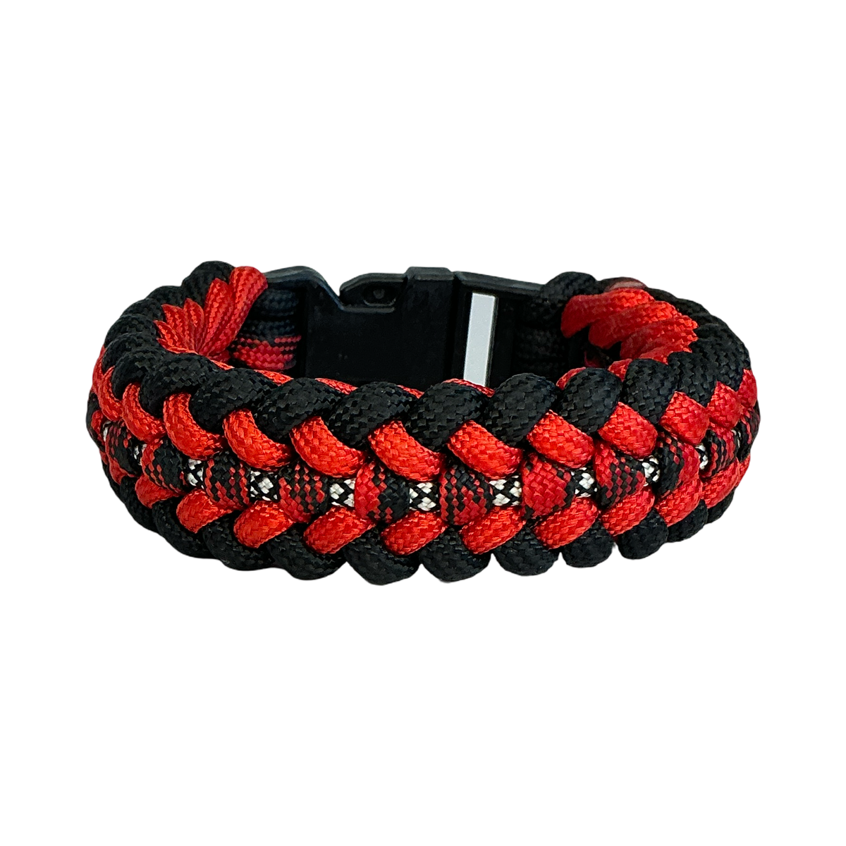 HH Red & Black Paracord Cuff