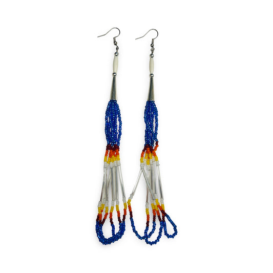 SBE Beaded Loop Earrings
