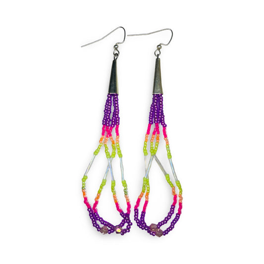 RBE Fringe Loop Earrings