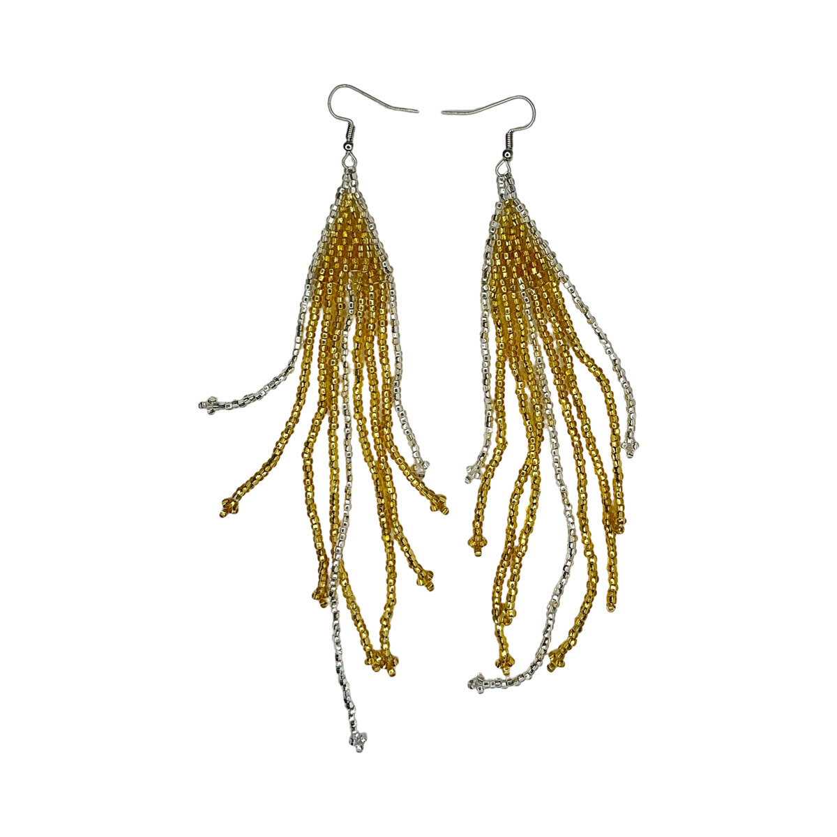 JO Long Fringe Earrings