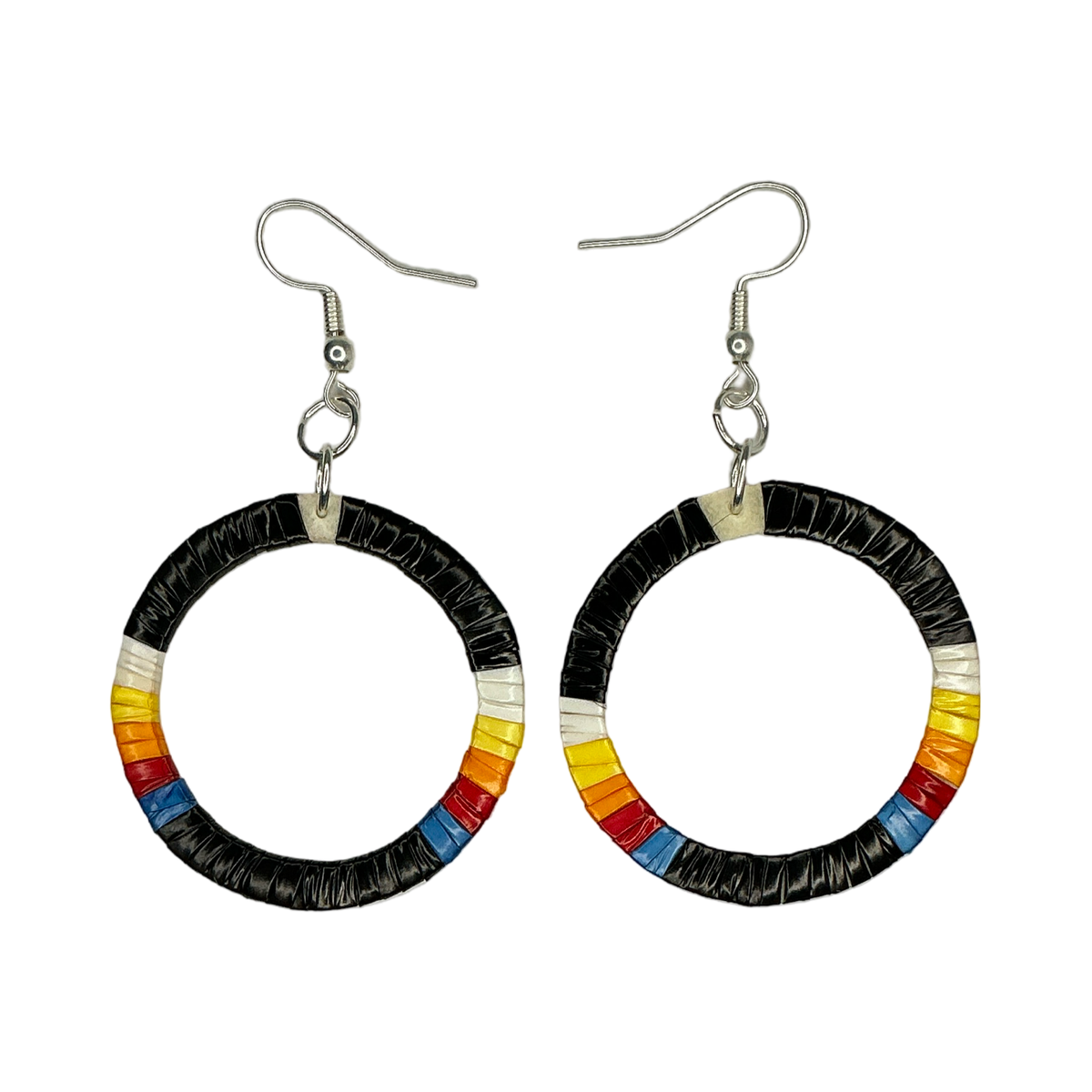 TRC Circle Quill Earrings