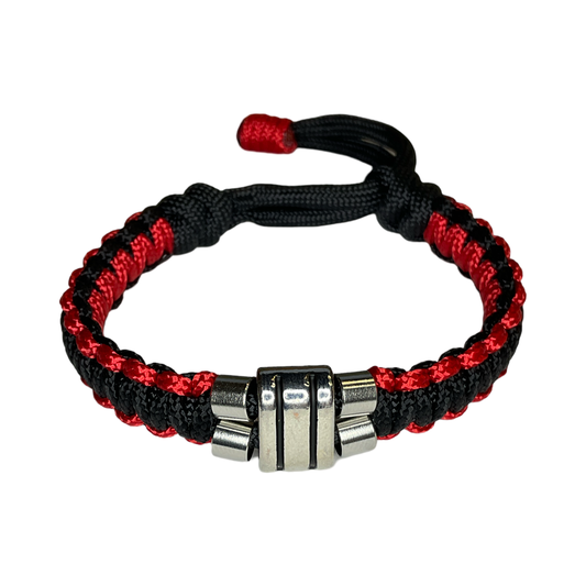 HH Red & Black Paracord Bracelet