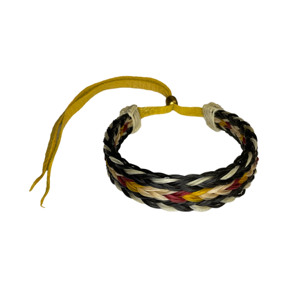 LLW Horse Hair & Leather Bracelet