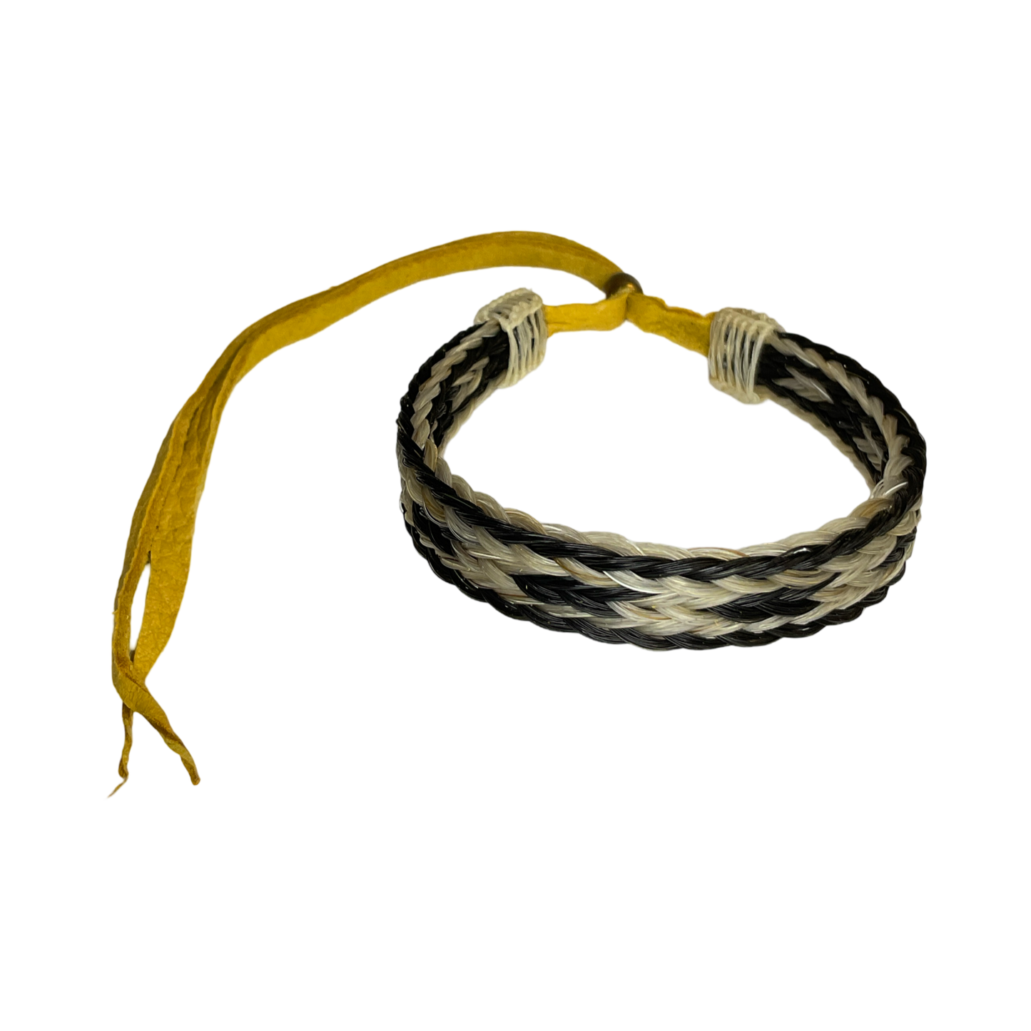 LLW Horse Hair & Leather Bracelet